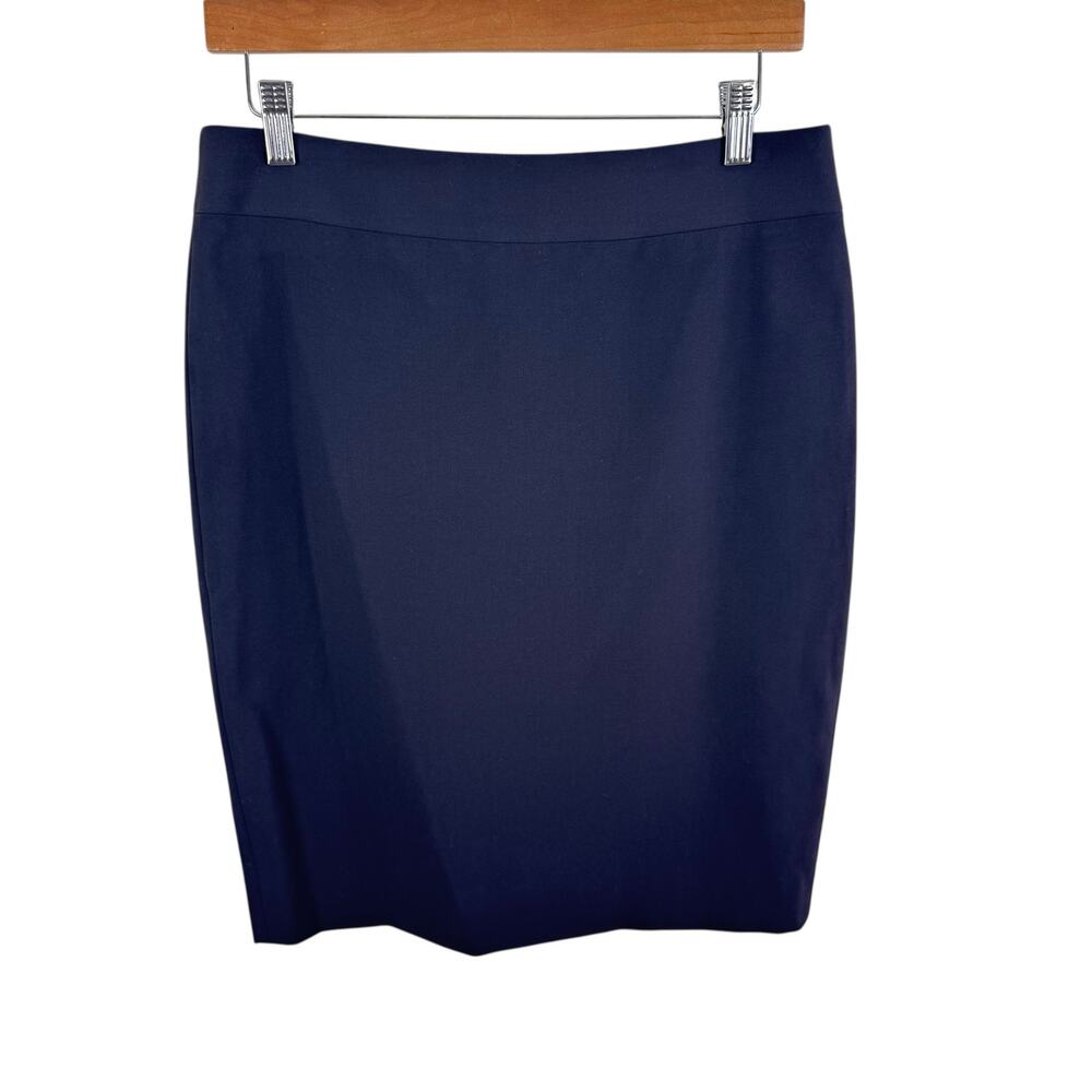 J. Crew Mercantile NWT Black Lined Short Business Pencil Skirt Size 4